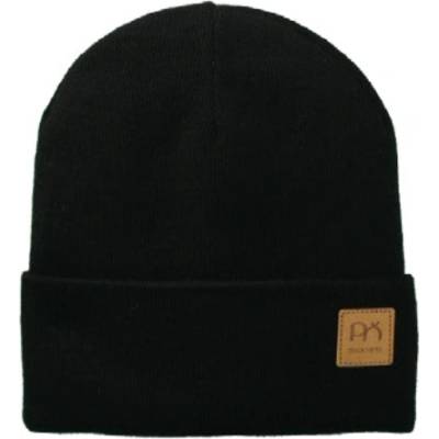 Pletex dvojitá pletená čepice P358 Černá
