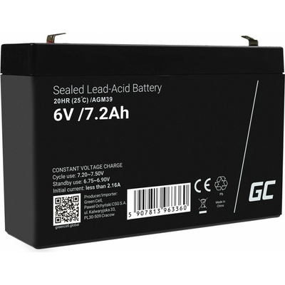 Green Cell 6V 7.2Ah