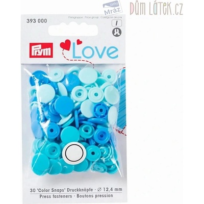 Patentky Prym Love plastové okrúhle