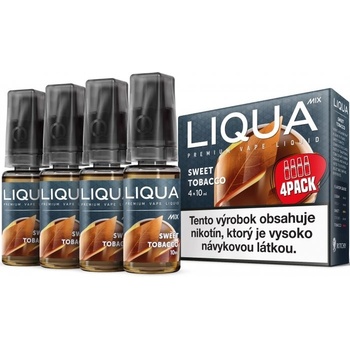 Ritchy Liqua Mix 4Pack Sweet Tobacco 10 ml 12 mg