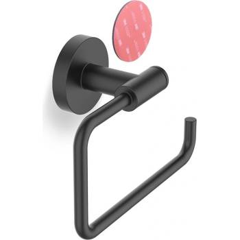 DECOR WALTHER Държач за тоалетна хартия Basic мобилен самозалепващ се монтаж черен мат (0535760)