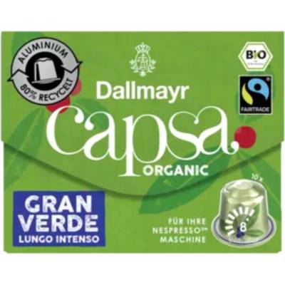 Dallmayr Lungo Granverde Intenso Bio 10 ks
