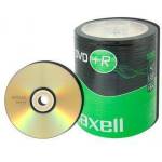Maxell Дискове DVD+R MAXELL, 4.7 GB, 16x, 120мин, в целофан, 100 бр