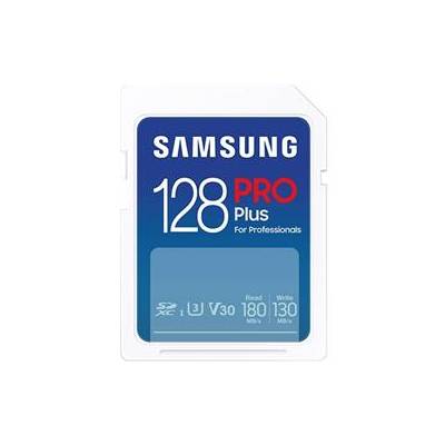 Samsung/SDXC/128GB/USB 3.0/USB-A/Class 10/+ Adaptér/Modrá MB-SD128SB/WW