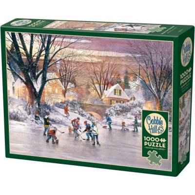 Cobble Hill Пъзел Cobble Hill от 1000 части - Хокей в родния град (40304)