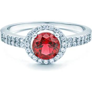 Image 1 of SAVICKI Пръстен Red Passion: бяло злато, рубин