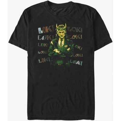 ZOOT. Fan Marvel Loki Chaotic T-shirt ZOOT. Fan | Cheren | МЪЖЕ | S