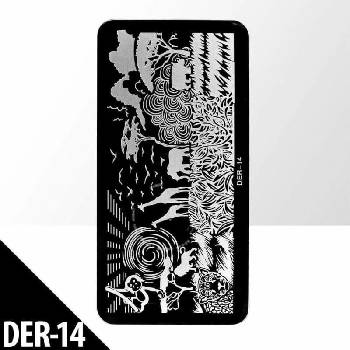 Starnails Razítkovací destička DER-14