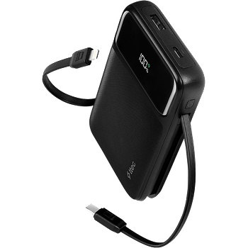 Ttec Външна батерия ttec ReCharger Pro LCD 10.000mAh PD 22.5W Lig (8694470004358)