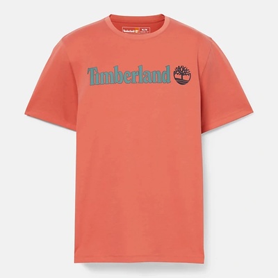 Timberland МЪЖКА ТЕНИСКА linear logo t-shirt for men in light orange - xxl (tb0a5upqei4)