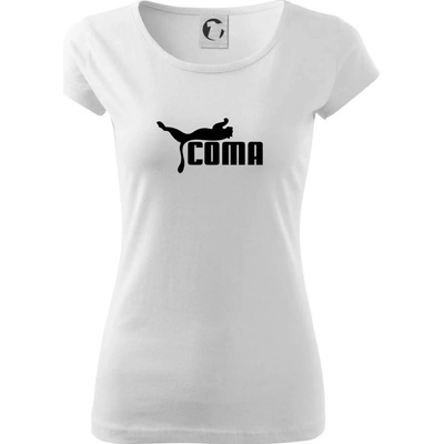 Coma parodie dámské triko bílá