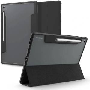 Spigen Калъф за Samsung Tab S10 FE Plus 13.1", Spigen Ultra Hybrid Pro Case, Черен (ACS09446)