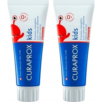 Curaprox Kids dětská zubní pasta od 2 let jahoda 60 ml
