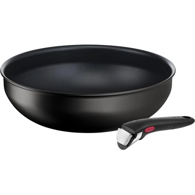 Tefal 2-dílná sada pánví na wok 26 cm 1 odnímatelná rukojeť Ingenio