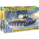 Zvezda Model Kit T 34 76 mod.1943 Uralmash 3689 1:35