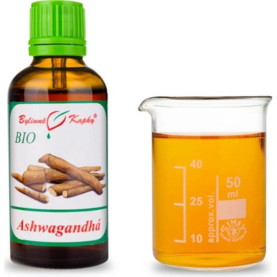Ašvaganda koreň bio kvapky tinktúra 50 ml