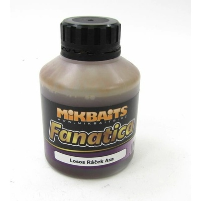 Mikbaits Booster Fanatica Losos Ráček Asa 250 ml