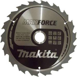 Makita - Нож за трион за дърво 235x30 мм, 18 зъба B-08252 (B-08252)