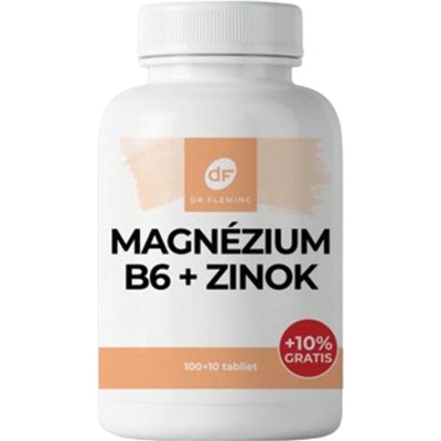 Dr.fleming Magnezium B6 + Zinok + 10% gratis 110 kapsúl