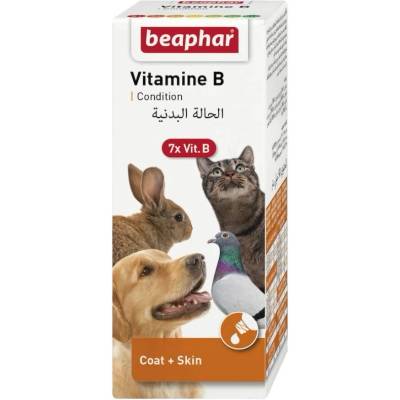 Beaphar VITAMIN B COMPLEX 50 мл - комплект витамини от група В