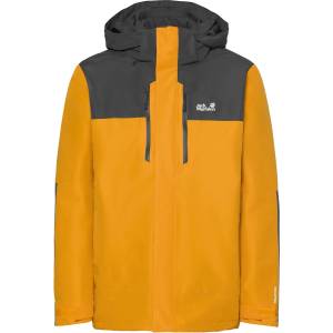 Jack Wolfskin Мъжко 3-в-1 яке Jack Wolfskin Jasper Pro 3in1 Jacket 3-in-1 jacket - Burly Yellow JW (004-7735-0211)