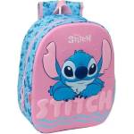 SAFTA 3d Детска раница safta с led светлини stitch, 8.64 л