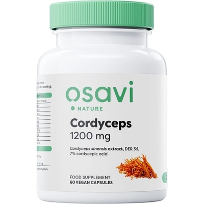 Osavi Cordyceps 1200 mg [60 капсули]