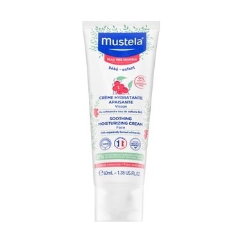 Mustela Bébé Soothing Moisturizing Face Cream успокояваща емулсия за деца 40 ml