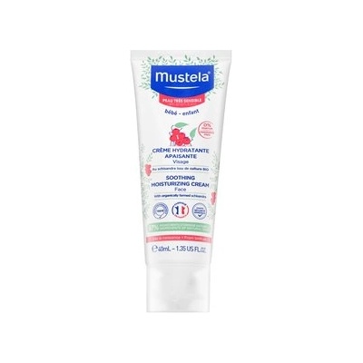 Mustela Bébé Soothing Moisturizing Face Cream успокояваща емулсия за деца 40 ml