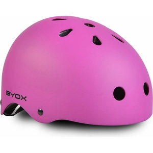 BYOX Детска предпазна каска Byox - Skate Y09, 54-58 cm, Розова (107867)