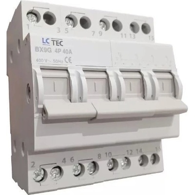 LC TEC LCTEC Přepínač sítí 1-0-2 BX9G 40A 4P 108109