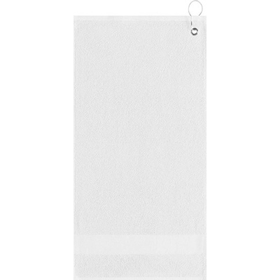 L Merch Golfový uterák s klipom NT9165 White 55 x 30 cm