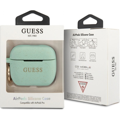 Guess AirPods Pro cover Silicone Glitter GUACAPSILGLGN