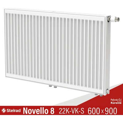 Stelrad NOVELLO 8 22VK+K+S 900 mm x 600 mm