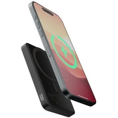 A-Solar FS5W051 външна батерия/пауър банк Литиев полимер (LiPo) 5000 mAh Безжично зареждане Черен (FS5W051)