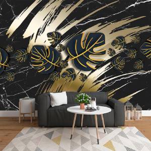 Art Gift Decor Фототапет Златна буря