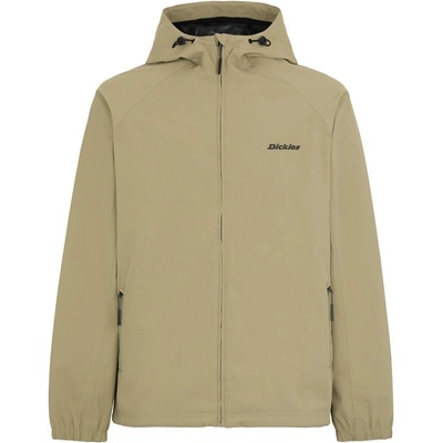 Dickies Men's Ronan Water Resistant Hooded Long Sleeve Rain Anorak - Imprl Green