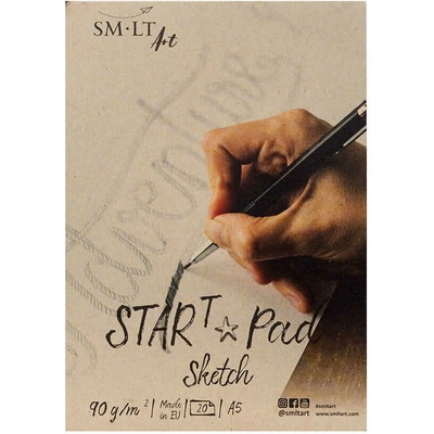 SM.LT 5ES-20 Star Pad Sketch A5, 90g/m, 20list