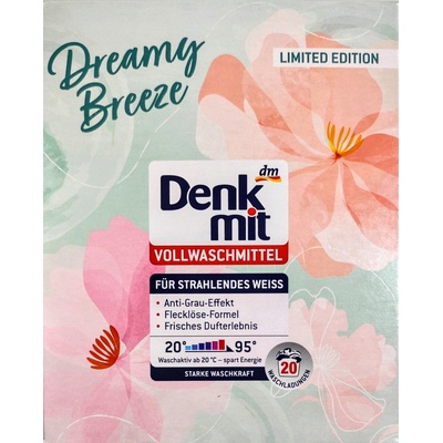 Denkmit prášek na bílé prádlo 1,3 kg