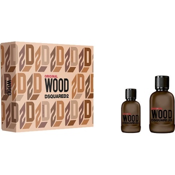 Dsquared2 Wood Original dárková sada: EDP 100 ml + EDP 30 ml
