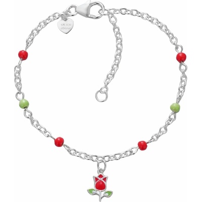 Disney Dětský náramek Mini Rose stříbrný BS00102SL-47.CS (Ag 925/1000, 1,4 g)