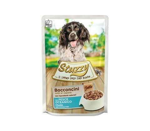 Stuzzy Shreds with white fish 100 g