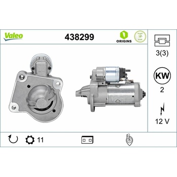 Startér VALEO 438299