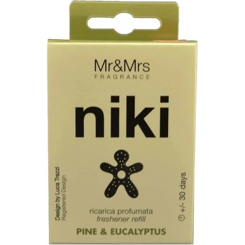 Mr & Mrs Fragrance Niki Pine & Eucalyptus náhradná náplň