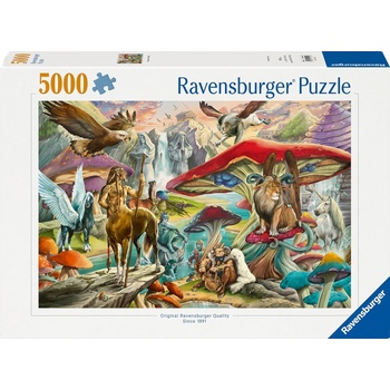 Ravensburger Пъзел Ravensburger от 5000 части - Гъби и митове (12001421)