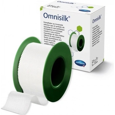 Omnisilk bílé hedvábí 2,5 cm x 5 m