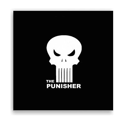 Fotoobraz 40x40 cm The Punisher