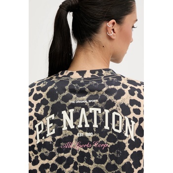 P. E Nation Памучна блуза с дълги ръкави P. E Nation (254L067.LEOP)