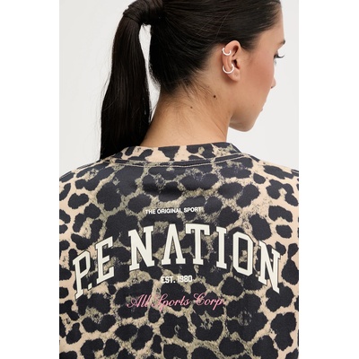 P. E Nation Памучна блуза с дълги ръкави P. E Nation (254L067.LEOP)