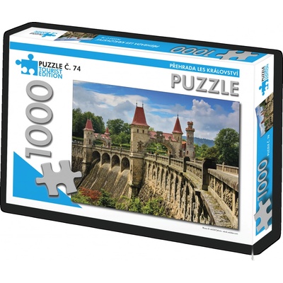 TOURIST EDITION Přehrada Les Království č.74 1000 dílků